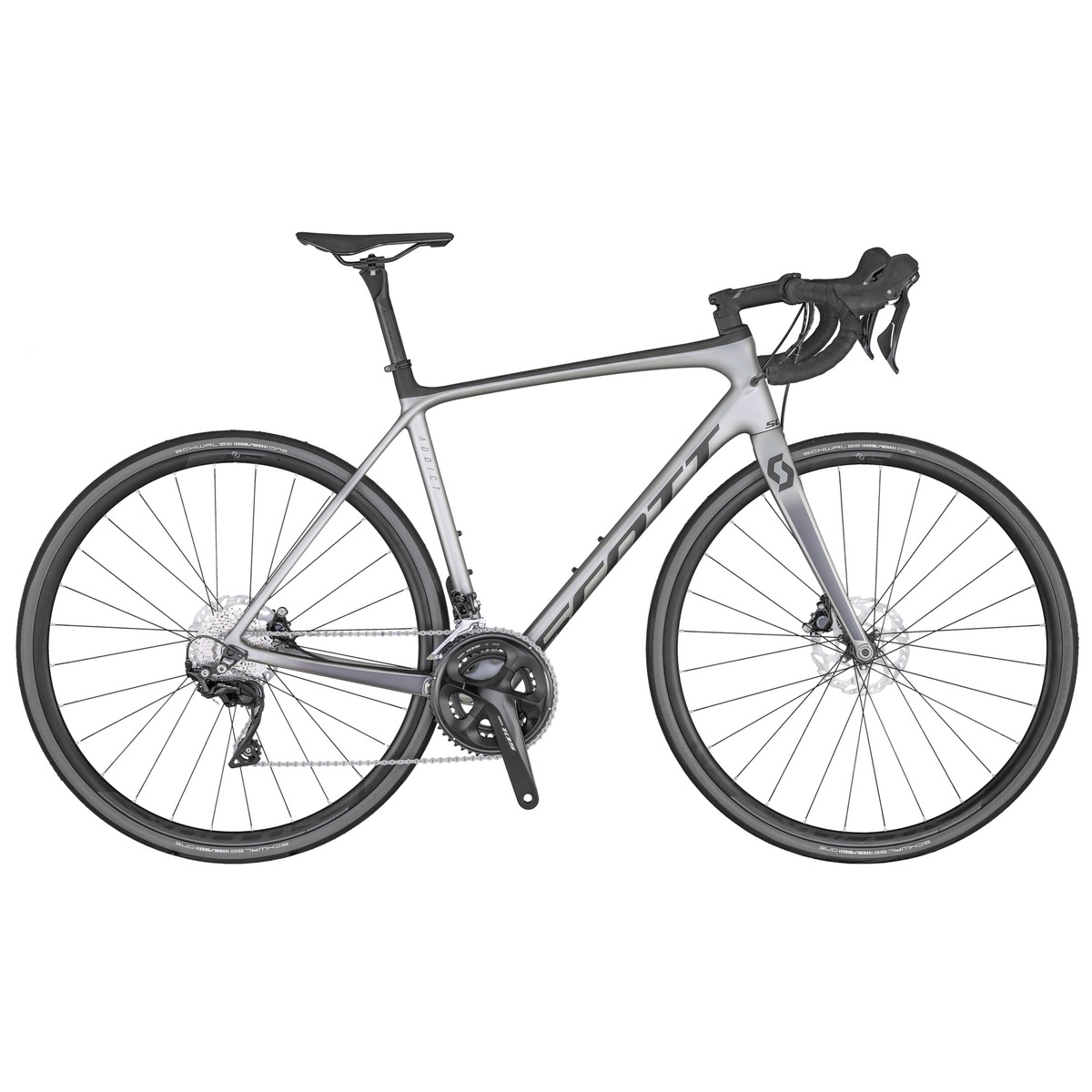 Scott Addict 20 Disc Grey 2020 CestnÃ½ bicykel