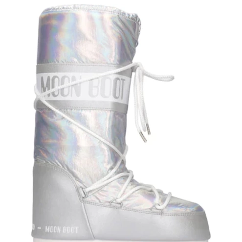 MOON BOOT Icon Met Silver 35/38