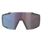 Scott Sunglasses Shield Compact Black Matt/Blue Chrome Enhancer cyklisticke okuliare