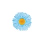 Ozdobny kvet Daisy Flower Light Blue