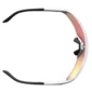 Scott Sunglasses Pro Shield white mattred chrome cyklisticke okuliare