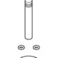 Shimano nástavec na ventil ( galuskový ventil) na vysoké ráfiky