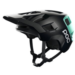 POC Kortal 2021 Uranium black/Fluorite green matt Cyklistická prilba