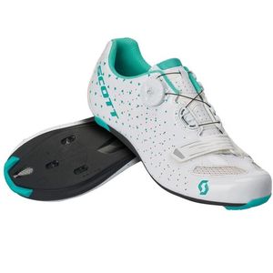 Scott Road Comp Boa Lady 2020 gloss white/turquoise blue tretry