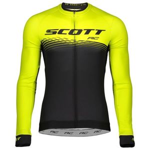 Scott RC Pro dlhý rukáv sulphur yellow/black 2019 dres