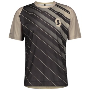 Scott Shirt M's Trail Vertic s/sl dark grey/ dust beige 2021 Dres