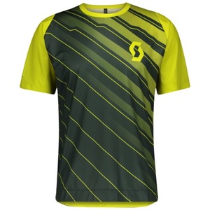 Scott Shirt M's Trail Vertic s/sl smoked green/ sulphur yellow 2021 Dres