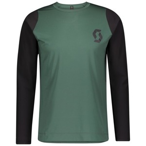 Scott Shirt M's Trail Progressive l/sl smoked green/ black 2021 Dres