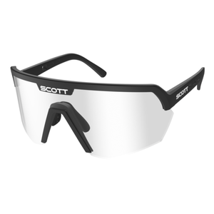 Scott Sunglasses Sport Shield Black/Clear cyklisticke okuliare