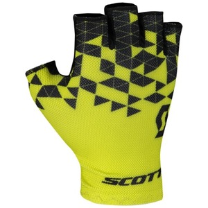 Scott RC Team SF 2021 Sulphur Yellow/Black Cyklistické rukavice