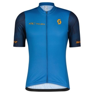 Scott Shirt M's RC Team 10 SS storm blue/ orange 2022 Dres