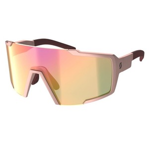 Scott Sunglasses Shield Compact Crystal Pink/Pink Chrome cyklisticke okuliare