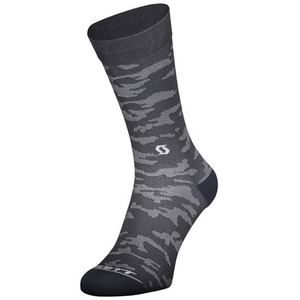 Scott Sock Trail Camo Crew grey/ white 2021 Ponožky