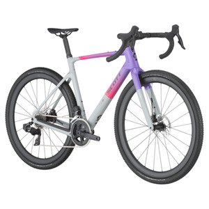 Scott Addict Gravel 20 narwal grey/fade purple