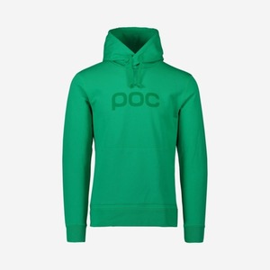 POC Hood 2021 Emerald green Cyklistická mikina s kapucňou 