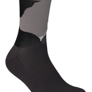 POC Essential Print sock 2021 Multi Sylvanite Grey Cyklistické ponožky