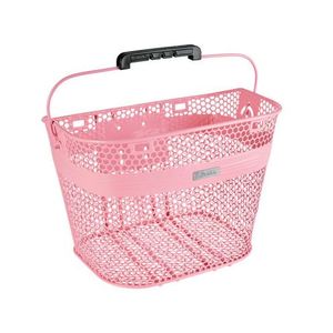 Electra košík na riadidlá predný oceľový Light Pink - ružový