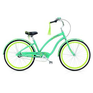Electra Fashion Cruiser Dreamtime 3i Green Ladies mestský bicykel