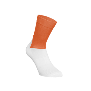 POC 65110 Essential Road ponožky zink orange/hydrogene white M